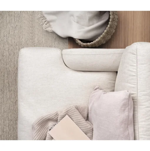 GUBI Flaneur Sofa 2 Seater Indianskop 15 Med Ben I Antik Messing