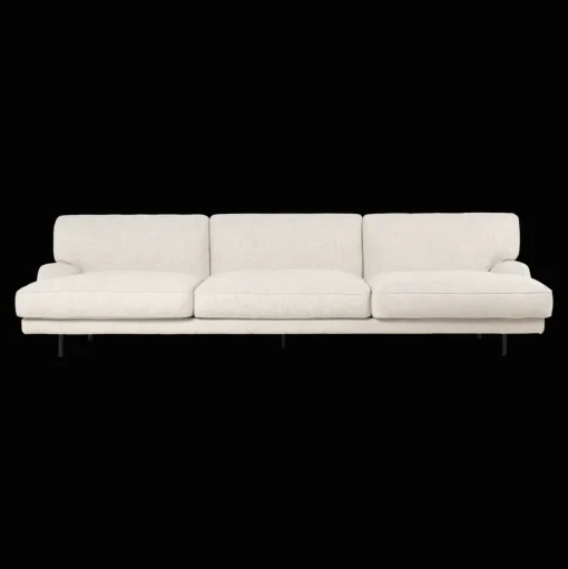 GUBI Flaneur Sofa 3 Seater Indianskop 15 Med Ben I Antik Messing