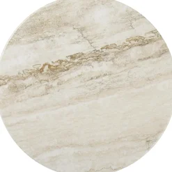 GUBI IOI SofabordØ70 Krom/Beige