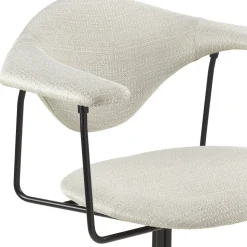 GUBI Masculo Kontorstol Polstret I Eero Special FR 106 Med Base I Sort Semi Mat
