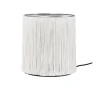 Gubi Model 597 Bordlampe Poleret Aluminum/Cream Fringe
