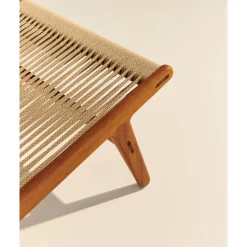 Gubi MR01 Initial Udendørs Lánestol Iroko