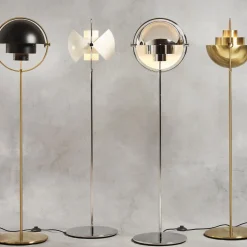 GUBI Multi-Lite Gulvlampe Krom