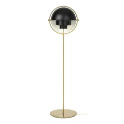 GUBI Multi-Lite Gulvlampe Messing & Sort