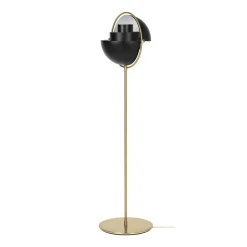 GUBI Multi-Lite Gulvlampe Messing & Sort