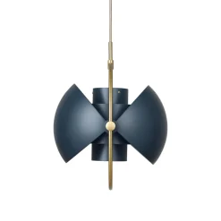 GUBI Multi-Lite Pendel Stor Messing & Midnight Blue - Limited Edition