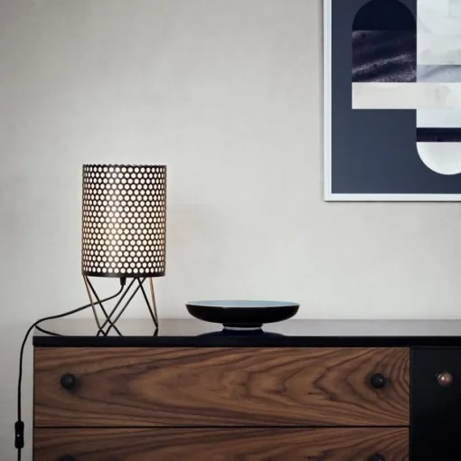 GUBI Pedrera ABC Bordlampe Sort