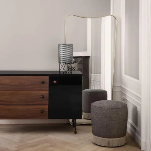 GUBI Pedrera ABC Bordlampe Sort