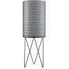 GUBI Pedrera Gulvlampe med Lysdámper PD2 Mat Sort