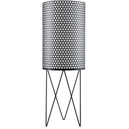 GUBI Pedrera Gulvlampe med Lysdámper PD2 Mat Sort