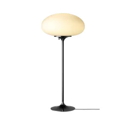 GUBI Stemlite Bordlampe Dámpbar Stor Sort Krom