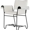 Gubi Tropique Spisebordsstol Med Frynser Sort/Leslie 06