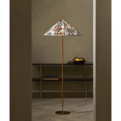Gubi TS Konsolbord H72 cm med 2 Hylder Messing/White Carrara Marble