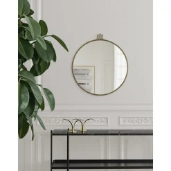 Gubi TS Konsolbord H72 Med 2 Hylder og Bakke Sort/Grey Emperador