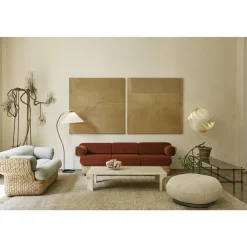 GUBI Turbo Pendel Blank Alabaster Hvid Stor