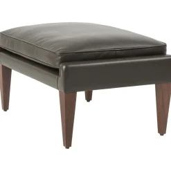 Gubi V11 Ottoman Amerikansk Valnød/Coffee Láder