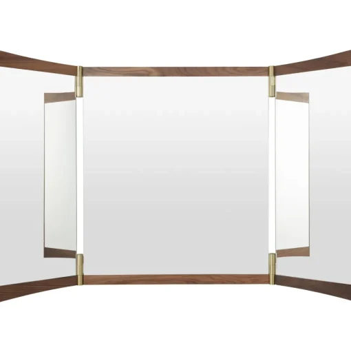Gubi Vanity 3 Spejl Amerikansk Valnød