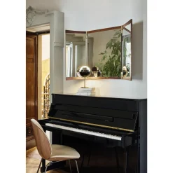 Gubi Vanity 3 Spejl Amerikansk Valnød