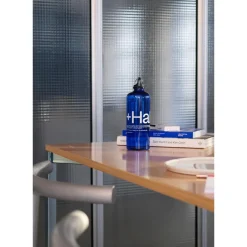 +Halle Grid Bord 80x160 Eg/Lysegrå