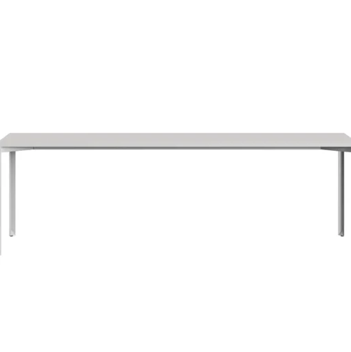 +Halle Grid Bord 80x240 Lysegrå