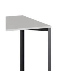 +Halle Grid Bord 80x160 Lysegrå/Sort