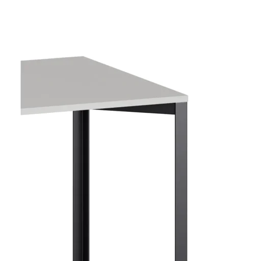 +Halle Grid Bord 80x160 Lysegrå/Sort