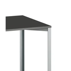 +Halle Grid Bord 80x160 Sort/Blå Zink
