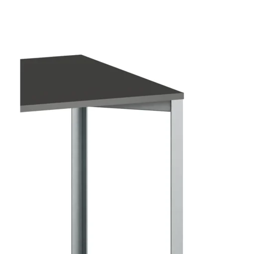 +Halle Grid Bord 80x160 Sort/Blå Zink