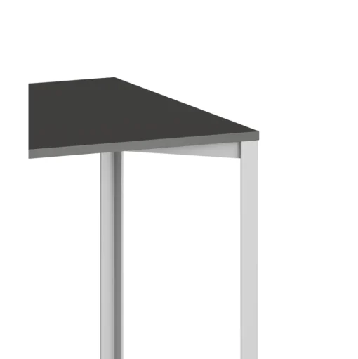+Halle Grid Bord 80x160 Sort/Lysegrå