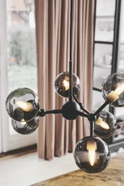 Halo Design Atom Chandelier Sort/Opal