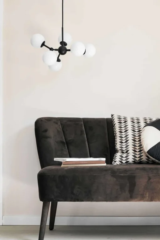 Halo Design Atom Chandelier Sort/Opal