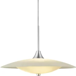 Halo Design Baroni PendelØ46 Opal/Aluminium