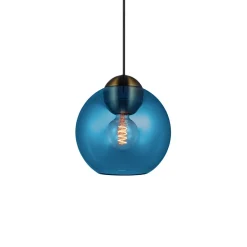 Halo Design BubblesØ24 Pendel Blå