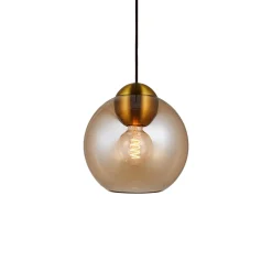 Halo Design BubblesØ24 Pendel Amber
