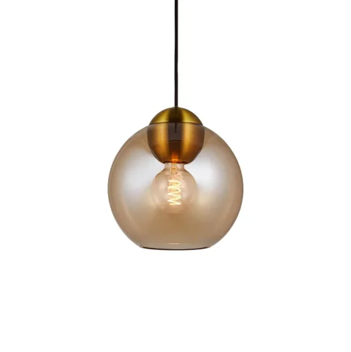 Halo Design BubblesØ24 Pendel Amber