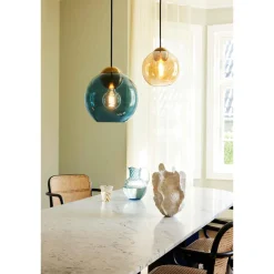 Halo Design BubblesØ24 Pendel Amber