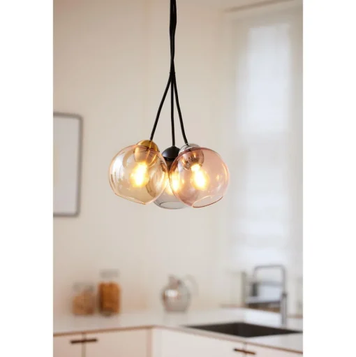 Halo Design BubblesØ18 Pendel Blå