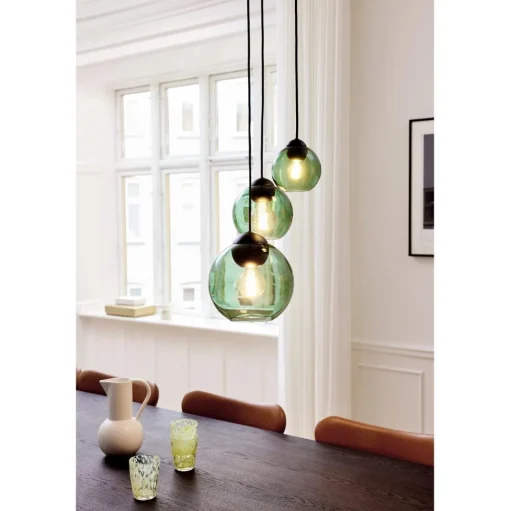 Halo Design BubblesØ18 Pendel Blå