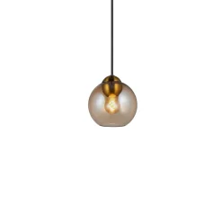 Halo Design Bubbles Pendel MiniØ14 Amber