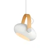 Halo Design D.C PendelØ18 Hvid/Eg
