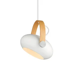 Halo Design D.C PendelØ18 Hvid/Eg