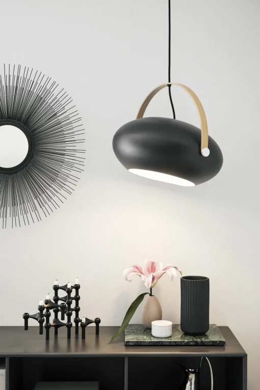 Halo Design D.C PendelØ40 Hvid/Eg