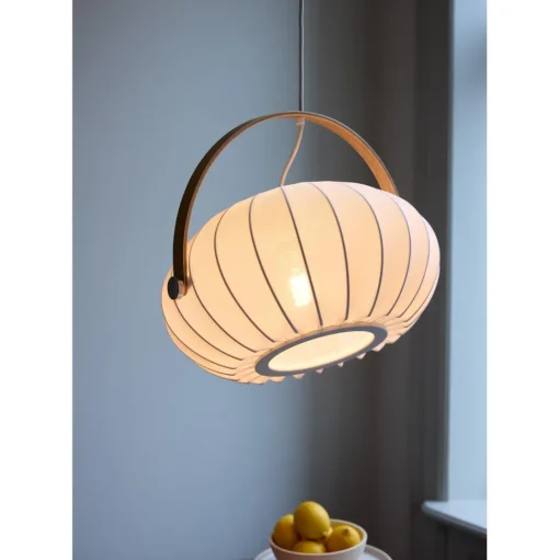 Halo Design DC Textile PendelØ40 Satin White