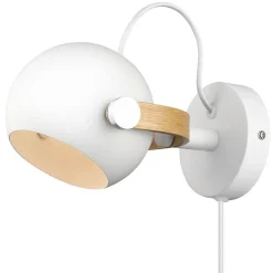 Halo Design D.C VáglampeØ12 Hvid/Eg