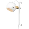 Halo Design D.C VáglampeØ18 Long Hvid/Eg