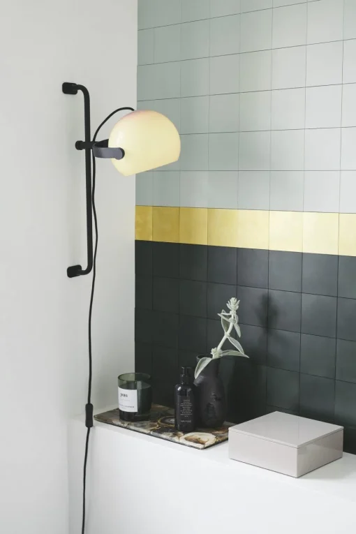 Halo Design D.C VáglampeØ18 Long Hvid/Eg
