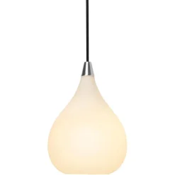 Halo Design Drops PendelØ17 Opal Glas / Aluminium