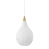 Halo Design Drops Textile PendelØ30 Hvid