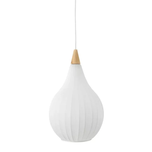 Halo Design Drops Textile PendelØ30 Hvid