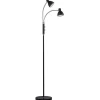 Halo Design Hudson Gulvlampe 2-arme Sort